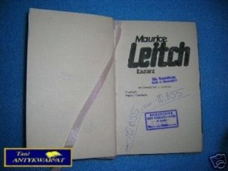 ŁAZARZ - M.Leitch