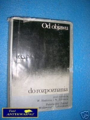 OD OBJAWU DO ROZPOZNANIA - Praca zbiorowa