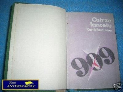OSTRZE LANCETU - R.Reouven