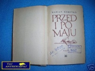 PRZED I PO MAJU T.II - M.Romeyko