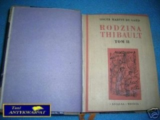 RODZINA THIBAULT TOM II - R.M.Du Gard