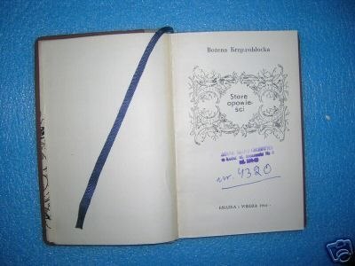 STARE OPOWIEŚCI - B.Krzywobłocka