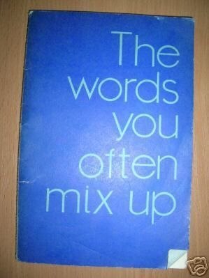 THE WORDS YOU OFTEN MIX UP KSIĄŻKA PO ROSYJS