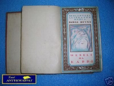 WESELE NA KAPRI - P.Heyse
