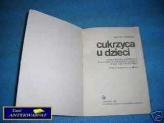 CUKRZYCA U DZIECI - Praca zbiorowa