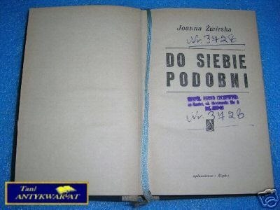 DO SIEBIE PODOBNI - J. Żwirska