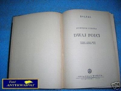 DWAJ POECI - Balzac