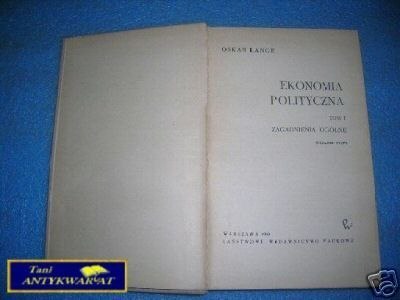 EKONOMIA POLITYCZNA T.I - O.Lange