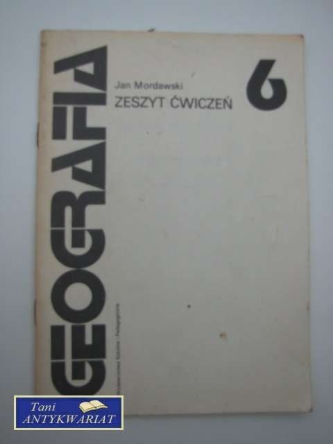 GEOGRAFIA 6 ZESZYT ĆWICZEŃ
