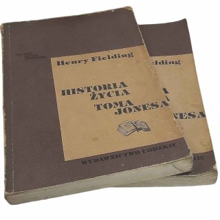 HISTORIA ŻYCIA TOMA JONESA Tom 1 i Tom 2 - H. Fielding