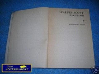 KENILWORTH - W.Scott