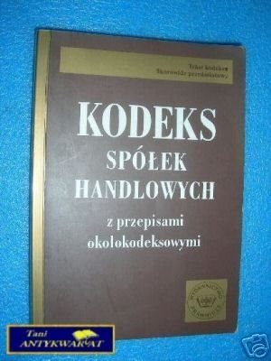 KODEKS SPÓŁEK HANDLOWYCH - A. Wisniewski