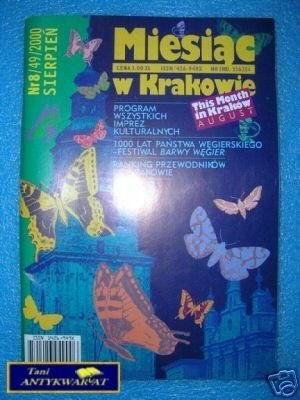 MIESIĄC W KRAKOWIE NR.8 49 2000 SIERPIEŃ