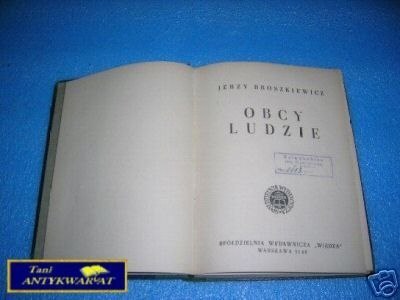 OBCY LUDZIE - J.Broszkiewicz