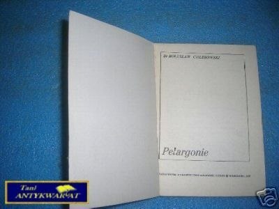 PELARGONIE - B.Chlebowski