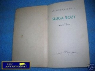 SŁUGA BOŻY - E.Caldwell