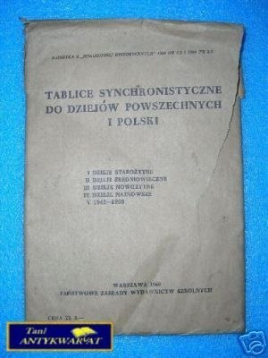 TABLICE SYNCHRONISTYCZNE DO DZIEJ. POWSZ. I POLSKI