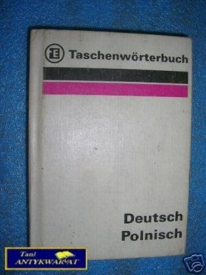 TASCHENWORTERBUCH DEUTSCH POLNISCH