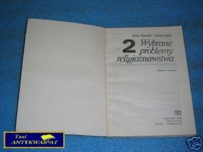 WYBRANE PROBLEMY RELIGIOZNAWSTWA TOM II - Z.Kawceck