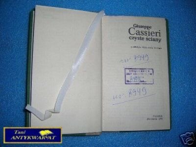 CZYSTE ŚCIANY - G. Cassieri