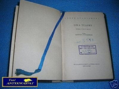 DWA TEATRY - J.Szaniawski