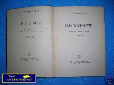 EMANCYPANTKI T IV - B. Prus