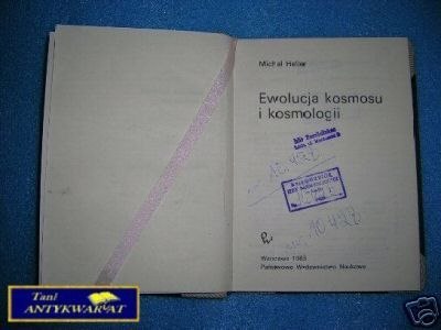 EWOLUCJA KOSMOSU I KOSMOLOGII - M. Heller