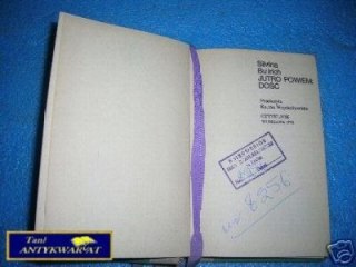 JUTRO POWIEM: DOŚĆ - S.Bullrich