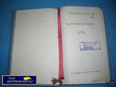 NIEPOKONANE - W. Faulkner NIEPOKONANE - W. Faulkner