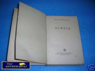NOWELE - M.Konopnicka