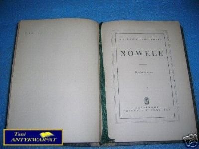 NOWELE - W.Sieroszewski NOWELE - W.Sieroszewski