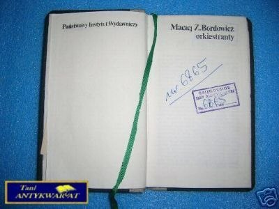 ORKIESTRANTY - M. Z. Bordowicz ORKIESTRANTY - M. Z. Bordowicz