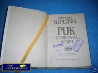 PUK Z PUKOWEJ GÓRKI - R.Kipling