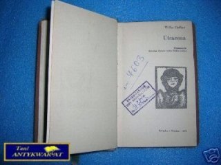 UTRACONA - W.Cather