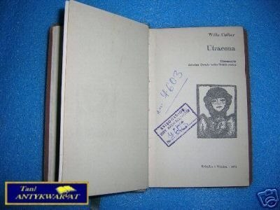 UTRACONA - W.Cather