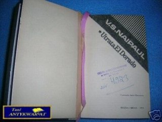 UTRATA EL DORADO - V. S. Naipaul
