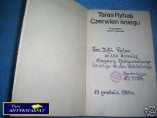 CZERWIEŃ ŚNIEGU - T. Rybas