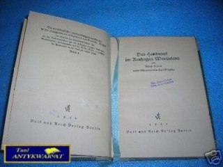 DAS HANDWERK IM REICHSGAU WARTHELAND - U. Schade