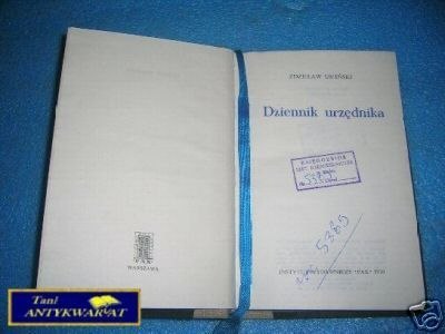 DZIENNIK URZĘDNIKA - Z.Umiński