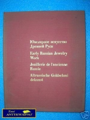 EARLY RUSSIAN JEWELRY WORK