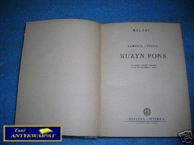 KUZYN PONS - Balzac