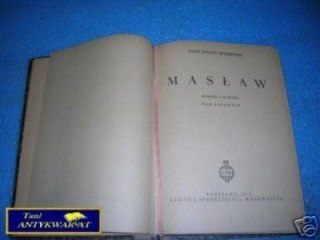 MASŁAW T.I - J.I.Kraszewski
