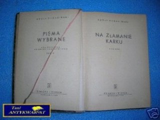 NA ZŁAMANIE KARKU - A.Dygasiński