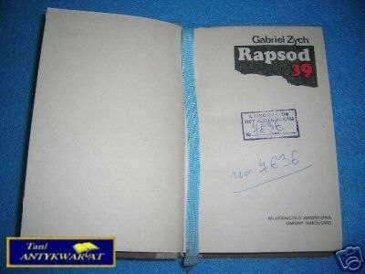 RAPSOD 39 - G. Zych