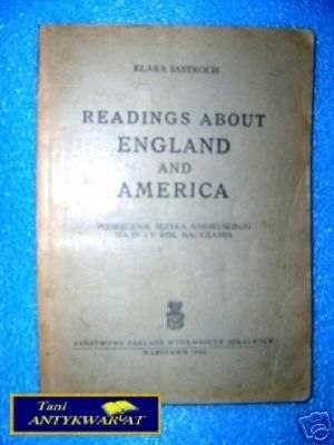 READINGS ABOUT ENGLAND AND AMERICA - K.Jastroch