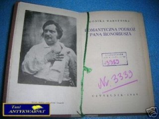 ROMANTYCZNA PODRÓŻ PANA HONORIUSZA - M. Warneńs