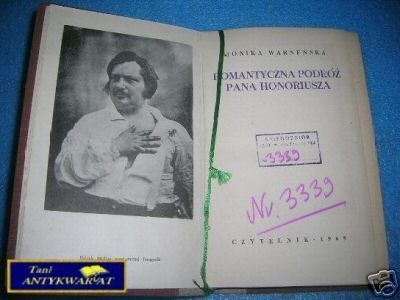 ROMANTYCZNA PODRÓŻ PANA HONORIUSZA - M. Warneńs