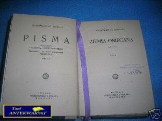 ZIEMIA OBIECANA TOM II - W.S.Reymont