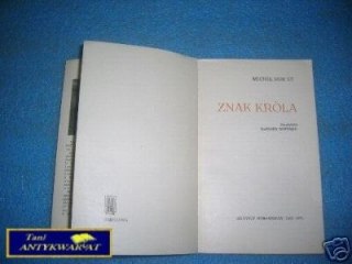 ZNAK KRÓLA - M.Huriet