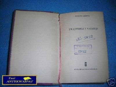 ZWĄTPIENIA I NADZIEJE - R. Lassota